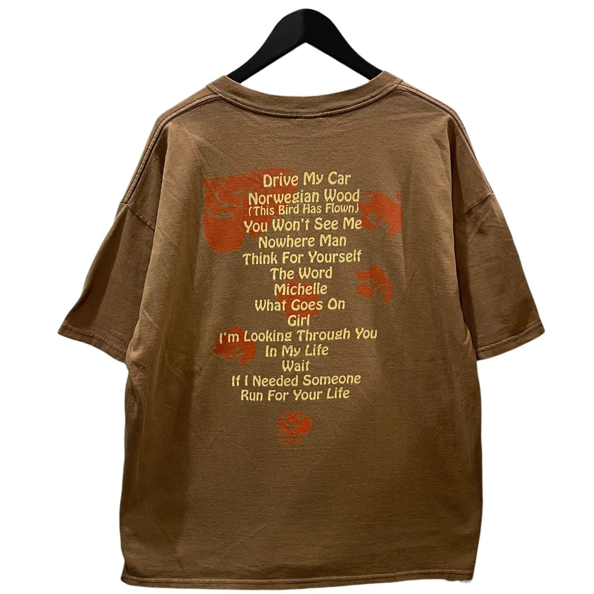 GILDAN プリントTシャツ THE BEATLES RUBBER SOUL ビートルズ ラバーソール ULTRA COTTON ウルトラコットン 古着・中古-2枚目のアイテム画像