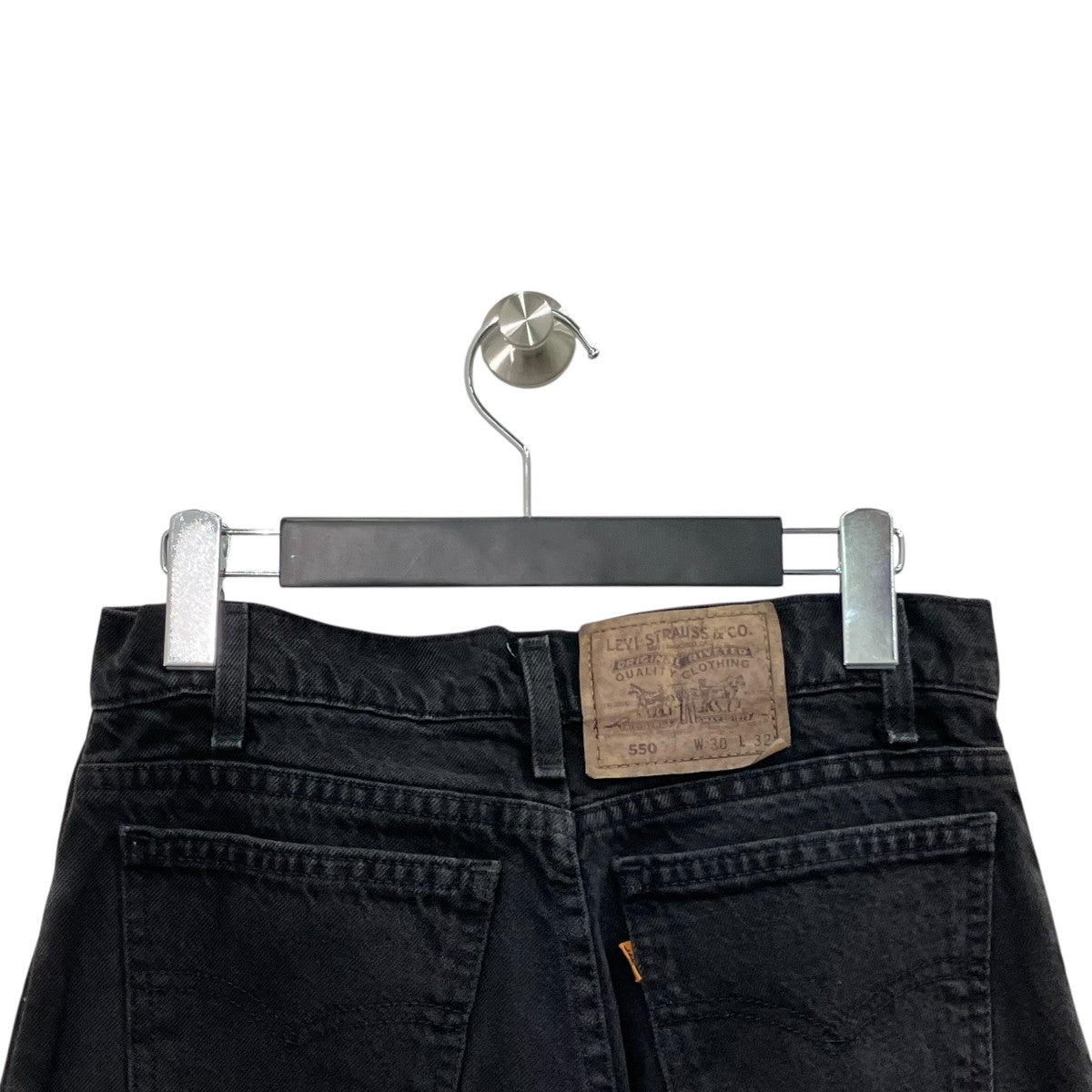levis 550ブラックデニムパンツ 古着・中古-5枚目のアイテム画像