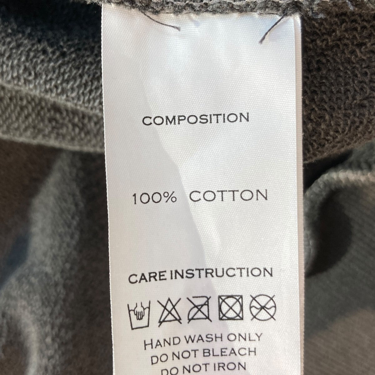 SURGERY(サージェリー) ジップパーカー チャコールグレー サイズ