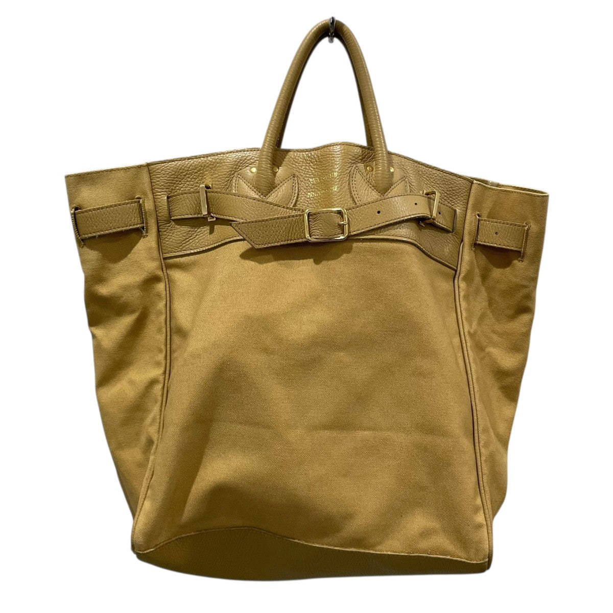 キャンバスレザー トートバッグ