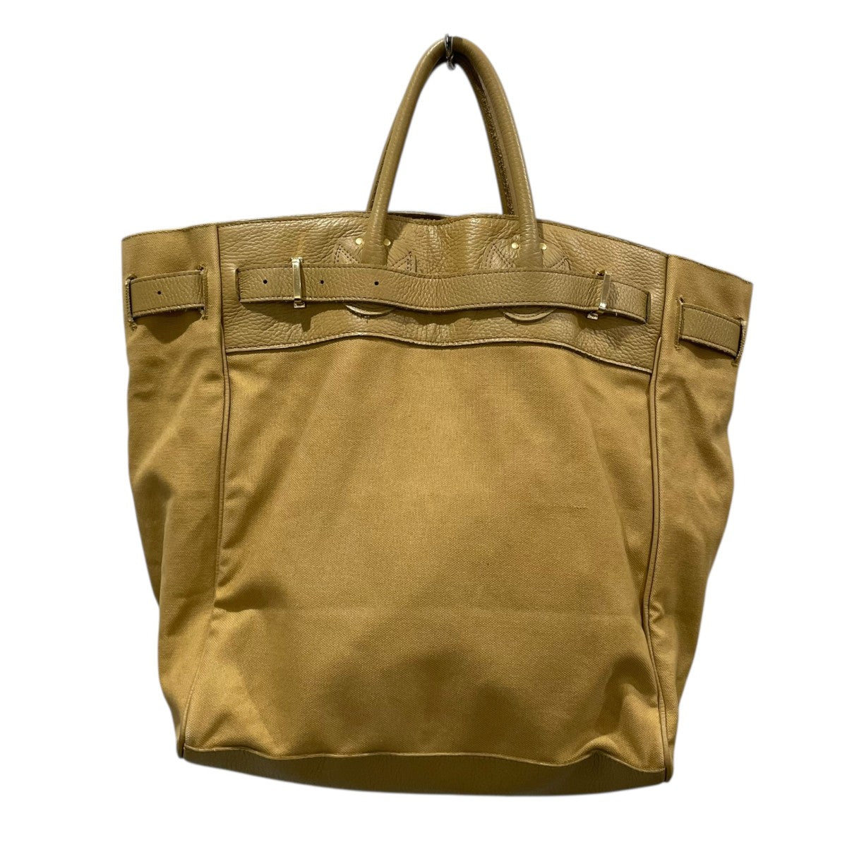 キャンバスレザー トートバッグ