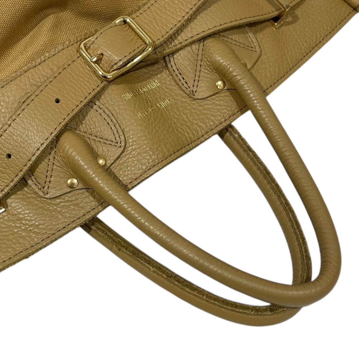 キャンバスレザー トートバッグ