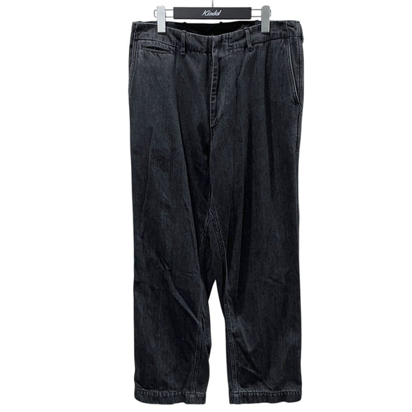 NANAMICA ナナミカ 品番 S25SC086 Wide Denim Pants ワイドデニムパンツ ライトインディゴ サイズ34 正規品 / 53234 nanamica(ナナミカ) ワイドデニムパンツ Wide Denim Pants S25SC086