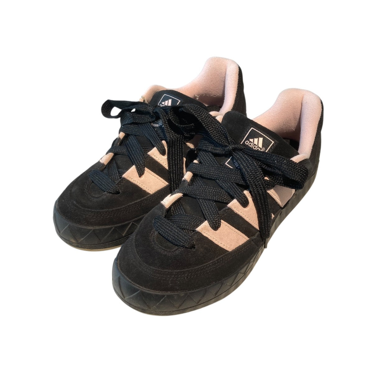Adimatic Core Black／Pink TintスニーカーGY2092