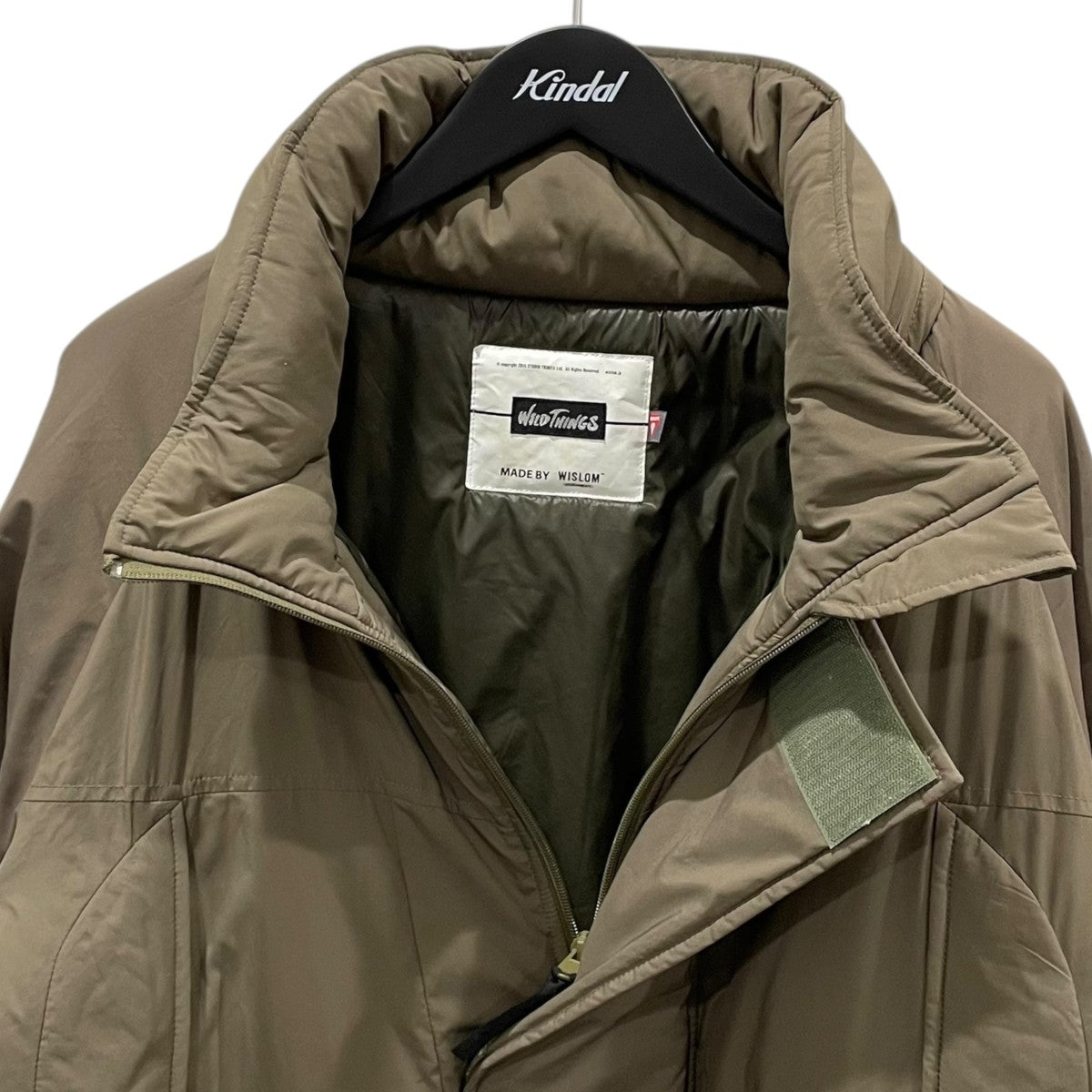 WILD THINGS×WISLOM 中綿コート MONSTER PARKA モンスターパーカー