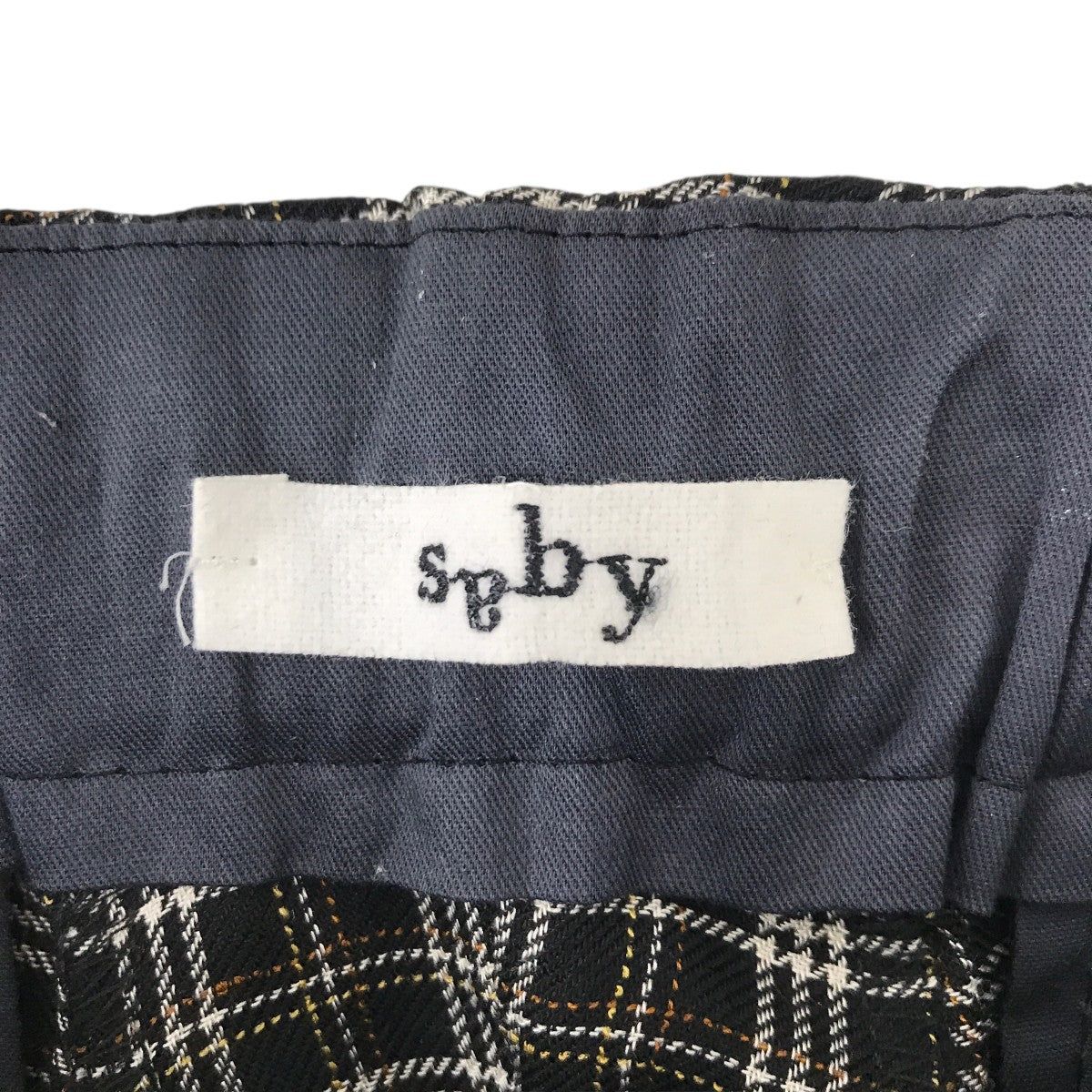 saby チェックパンツ 古着・中古-3枚目のアイテム画像