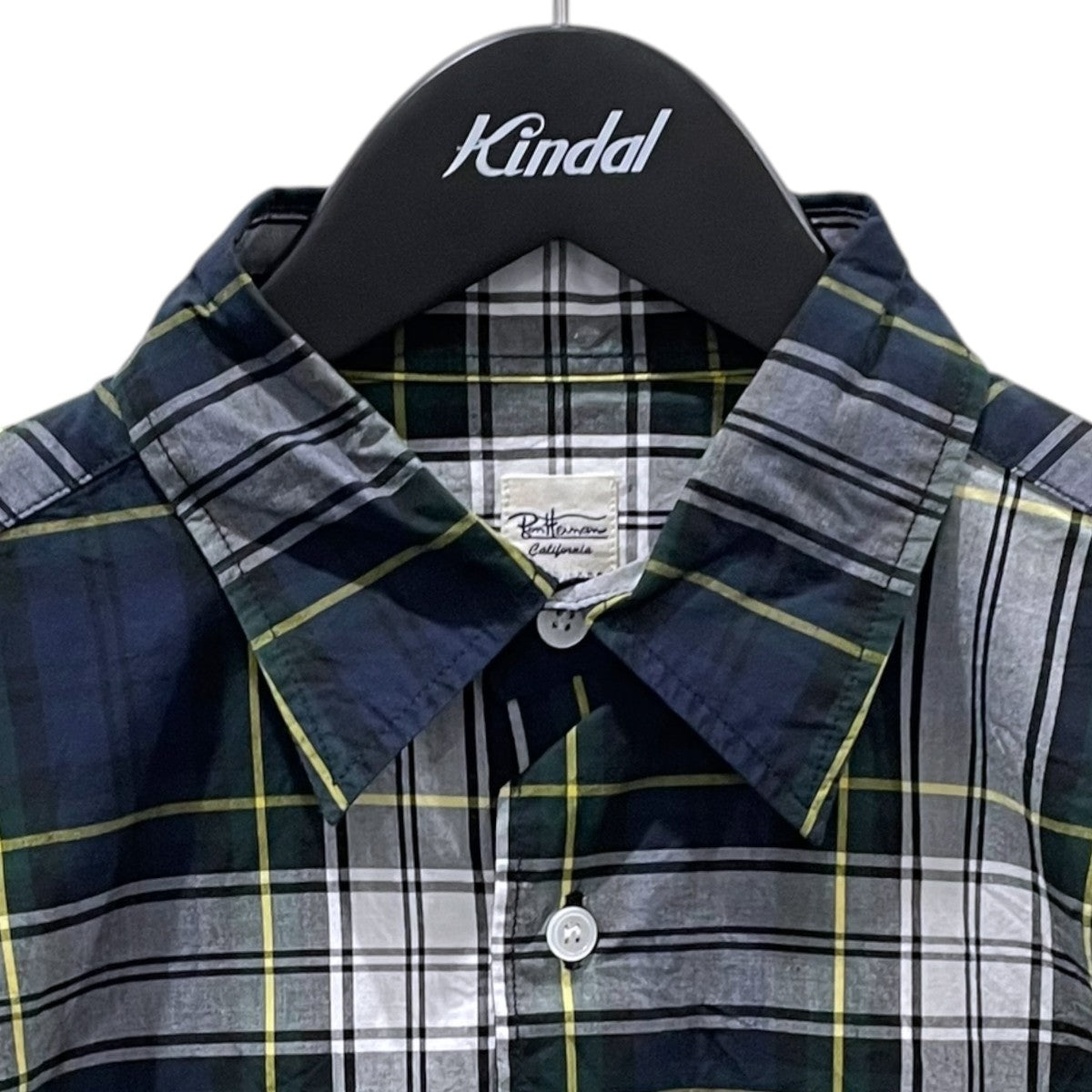 Ron Herman 23SS チェック柄半袖シャツ Check Short Sleeve Shirt チェックショートスリーブシャツ 3820700054 古着・中古-3枚目のアイテム画像