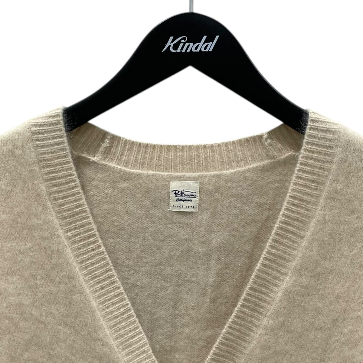 Ron Herman(ロンハーマン) 23AW Vネックニットカーディガン Raccoon