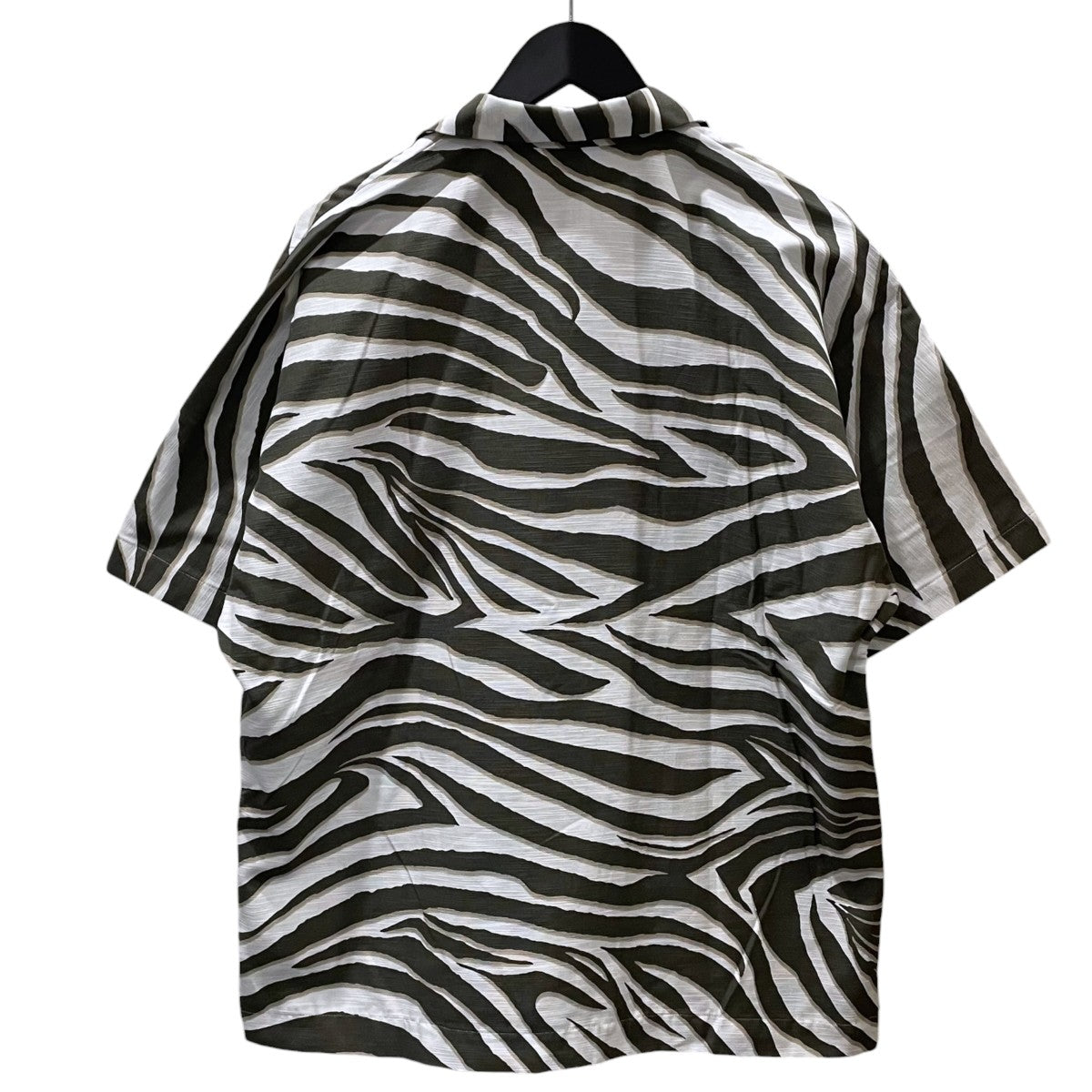 HEALTH(ヘルス) 22SS ゼブラ柄オープンカラー半袖シャツ Summer Shirts