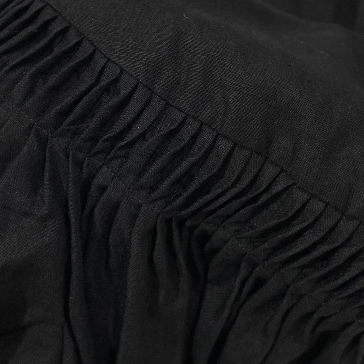 22SS プルオーバーリネンブラウス Linen Tucked Half Placket Shirt リネンタックドハーフプラケットシャツ 1222-31016
