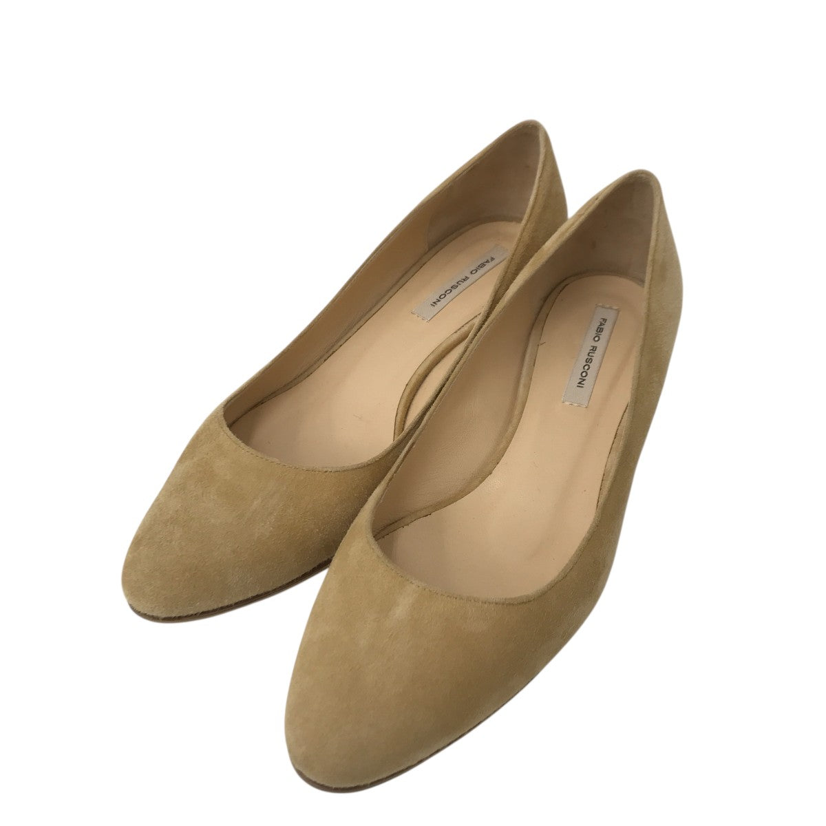 FABIO RUSCONI(ファビオルスコーニ) パンプス ベージュ サイズ 35 1/2
