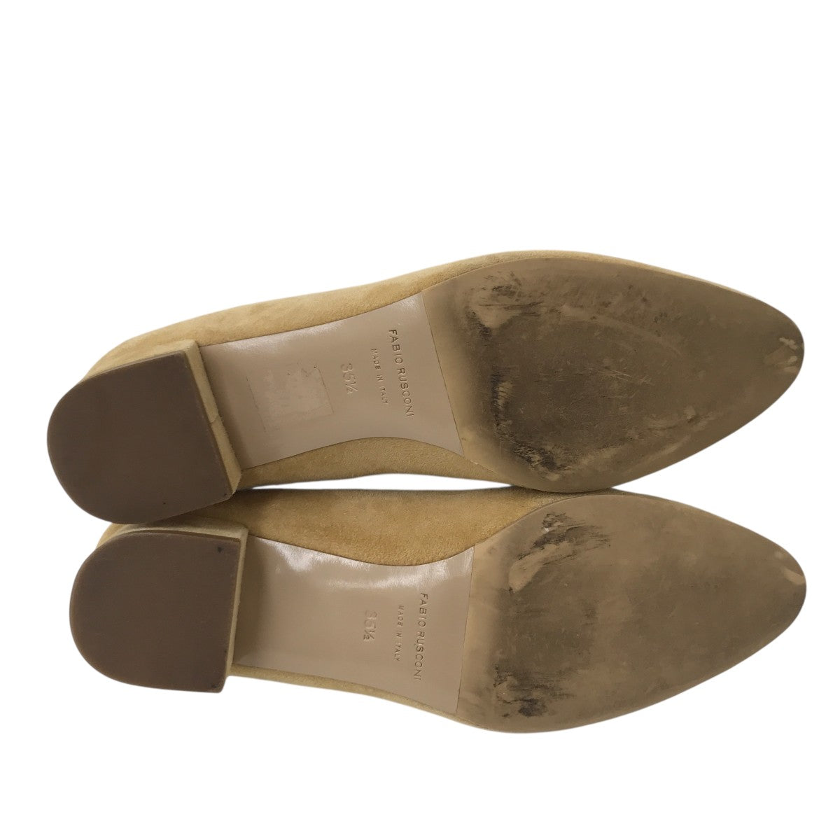 FABIO RUSCONI(ファビオルスコーニ) パンプス ベージュ サイズ 35 1/2
