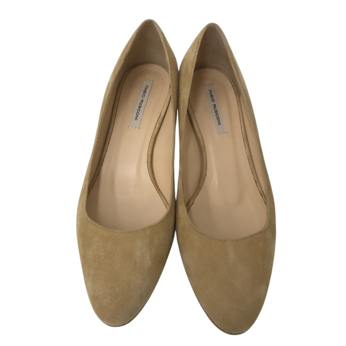 FABIO RUSCONI(ファビオルスコーニ) パンプス ベージュ サイズ 35 1/2