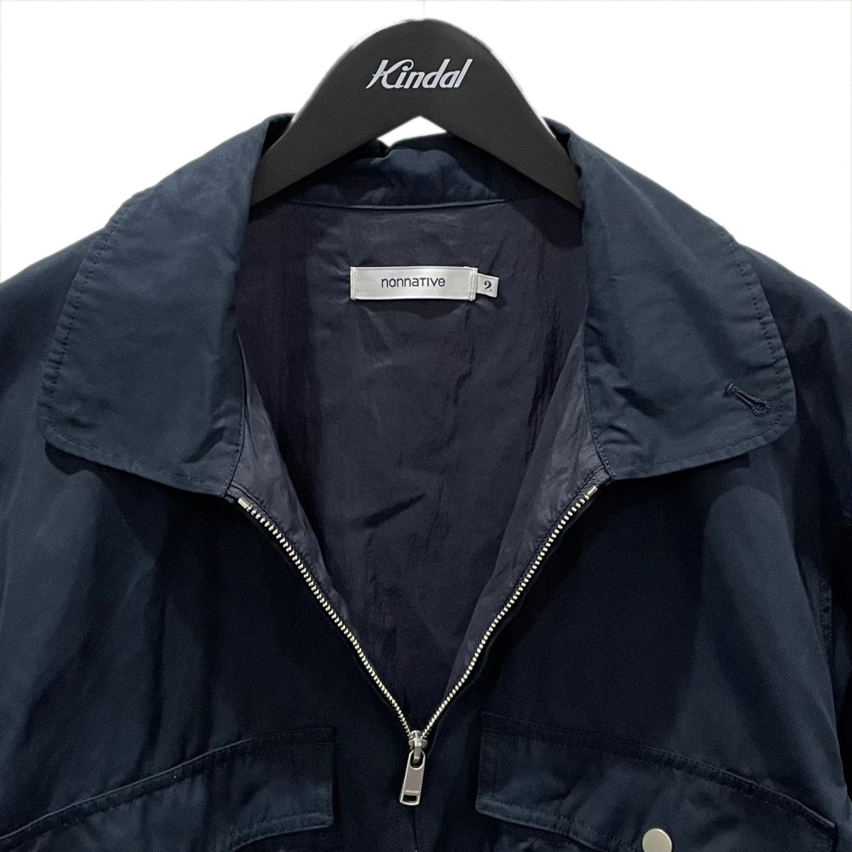 25SS ジップアップジャケット SOLDIER SHORT JACKET P／C WEATHER ソルジャーショートジャケット ポリエステル コットンウェザー NN-J4607