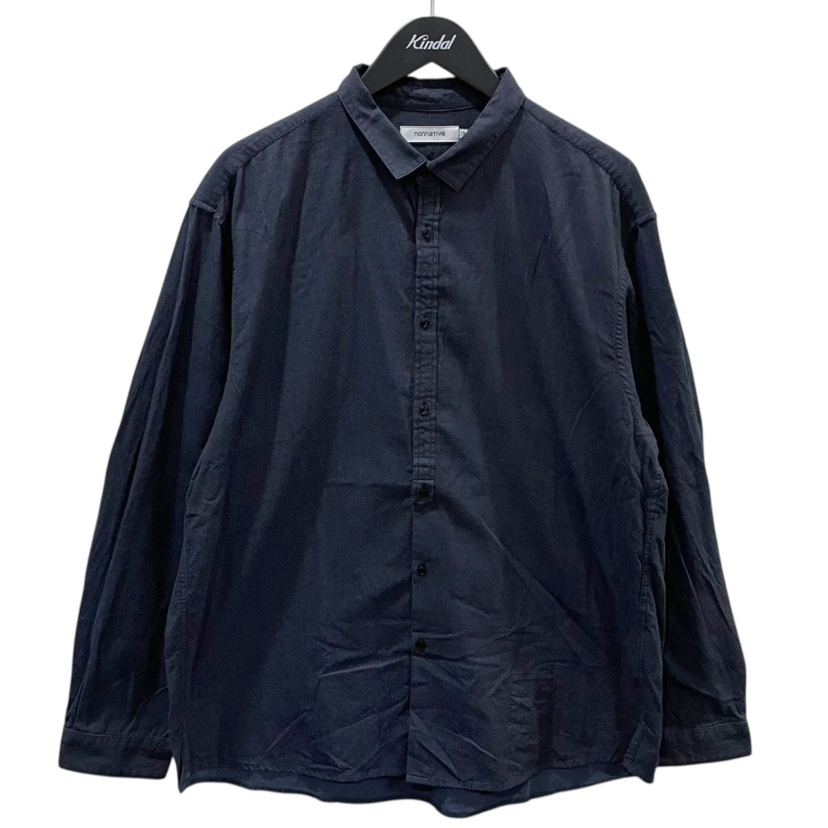 nonnative 25AW 長袖シャツ STRANGER SHIRT COTTON PIQUE ストレンジャーシャツ コットンピケ NN-S4705 古着・中古-1枚目のアイテム画像
