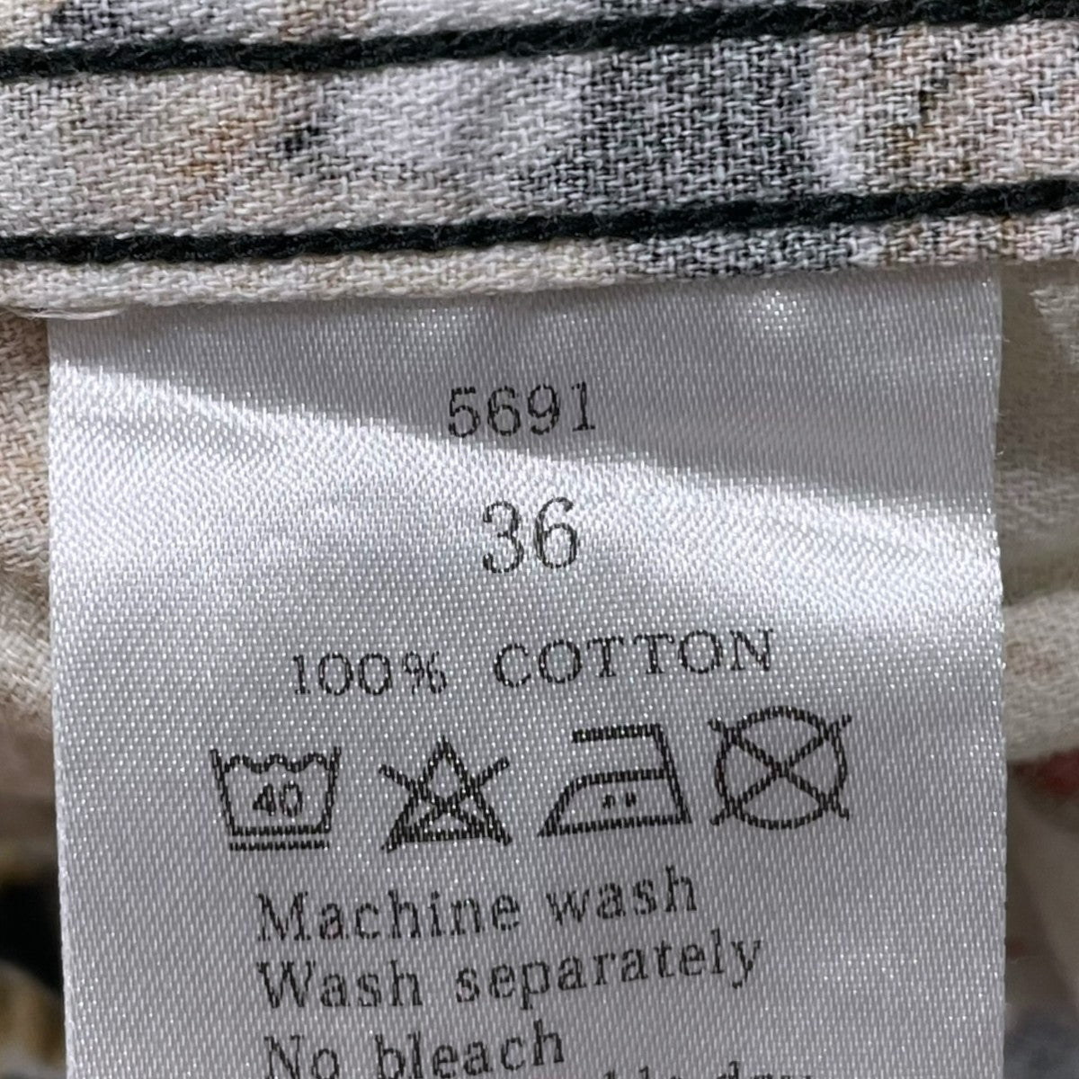 STUDIO D’ARTISAN 23SS オープンカラー半袖シャツ 百豚（ひゃくぶた）アロハシャツ 5691 古着・中古-5枚目のアイテム画像