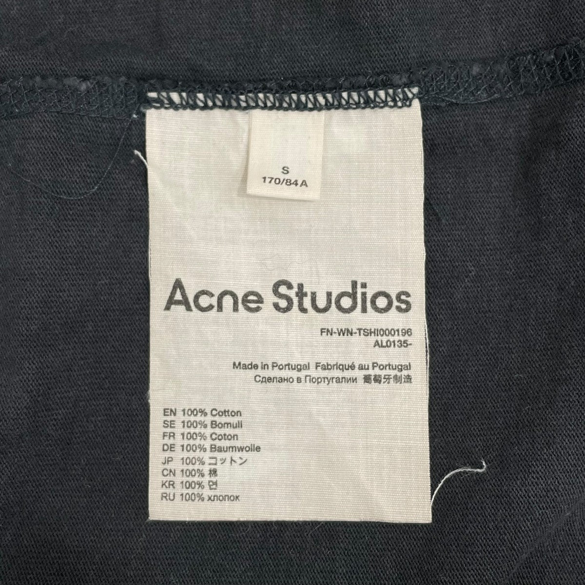 ACNE STUDIOS TシャツFNWNTSHI000196 古着・中古-6枚目のアイテム画像