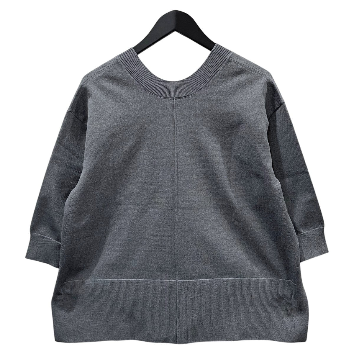 UNITED ARROWS 24AW Vネック七分袖ニットセーター ミニマル 2WAY 7SL ニット 1513-106-4802 古着・中古-2枚目のアイテム画像
