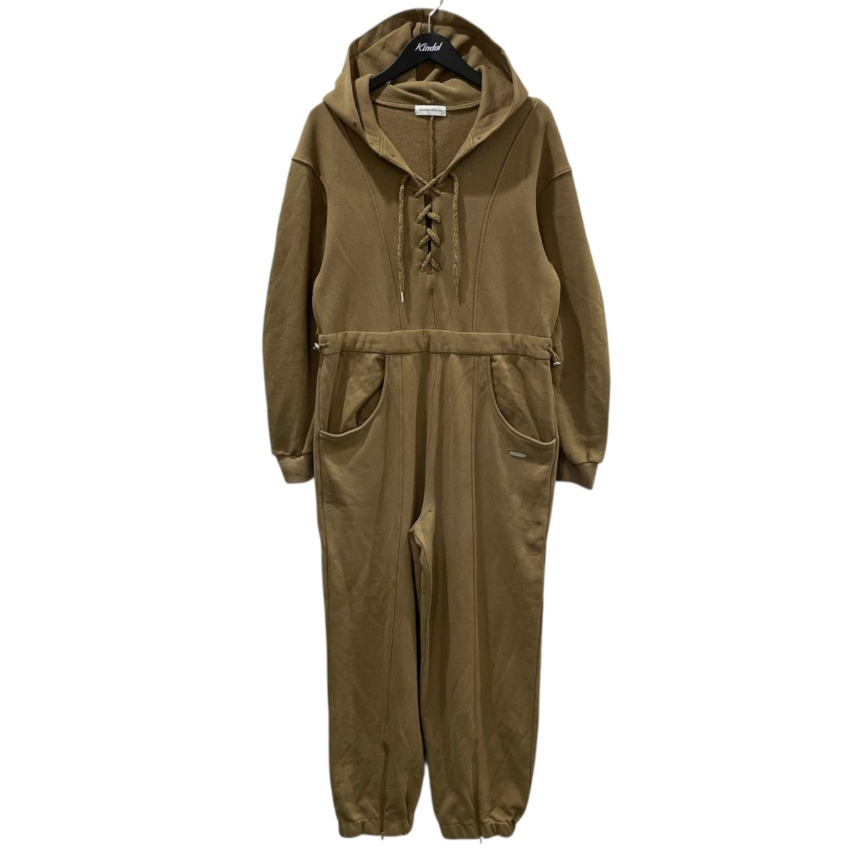 24AW レースアップスウェットフードオールインワン Lace Up Sweat Hood All-in-one 21252265701