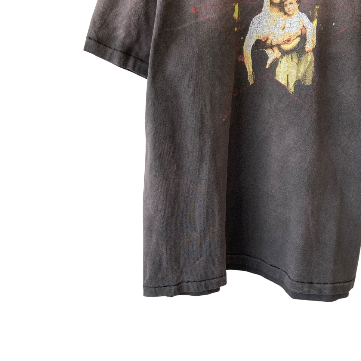 SAINT MICHAEL SS TEE ／ STR MARIATシャツSM-S23-0000-007 古着・中古-4枚目のアイテム画像