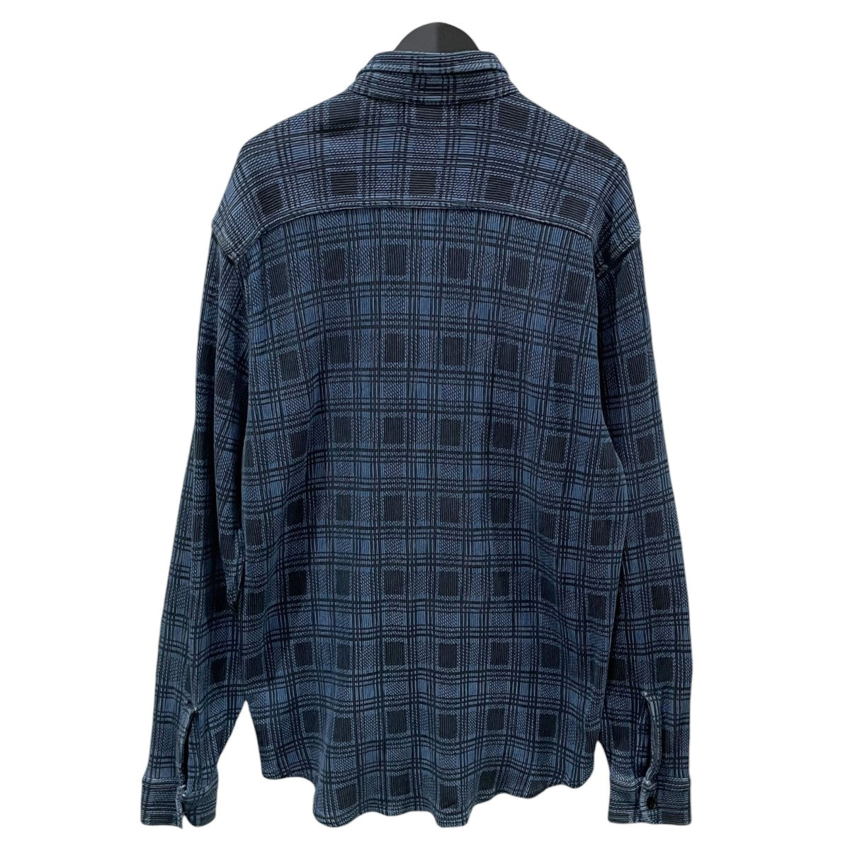 チェック柄シャツ KNIT PLAID WORKSHIRT ニットプレイドワークシャツ 782799959001