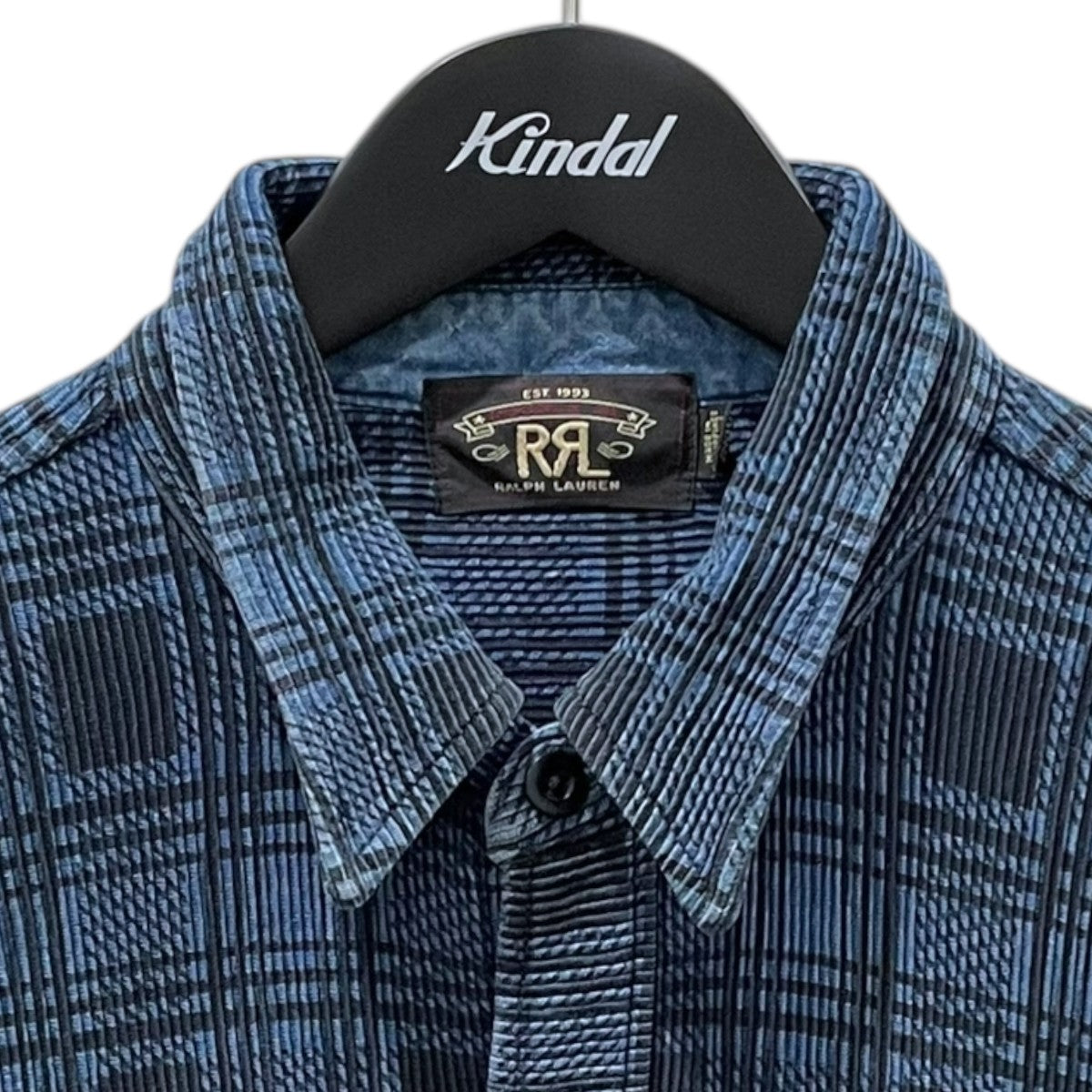 チェック柄シャツ KNIT PLAID WORKSHIRT ニットプレイドワークシャツ 782799959001