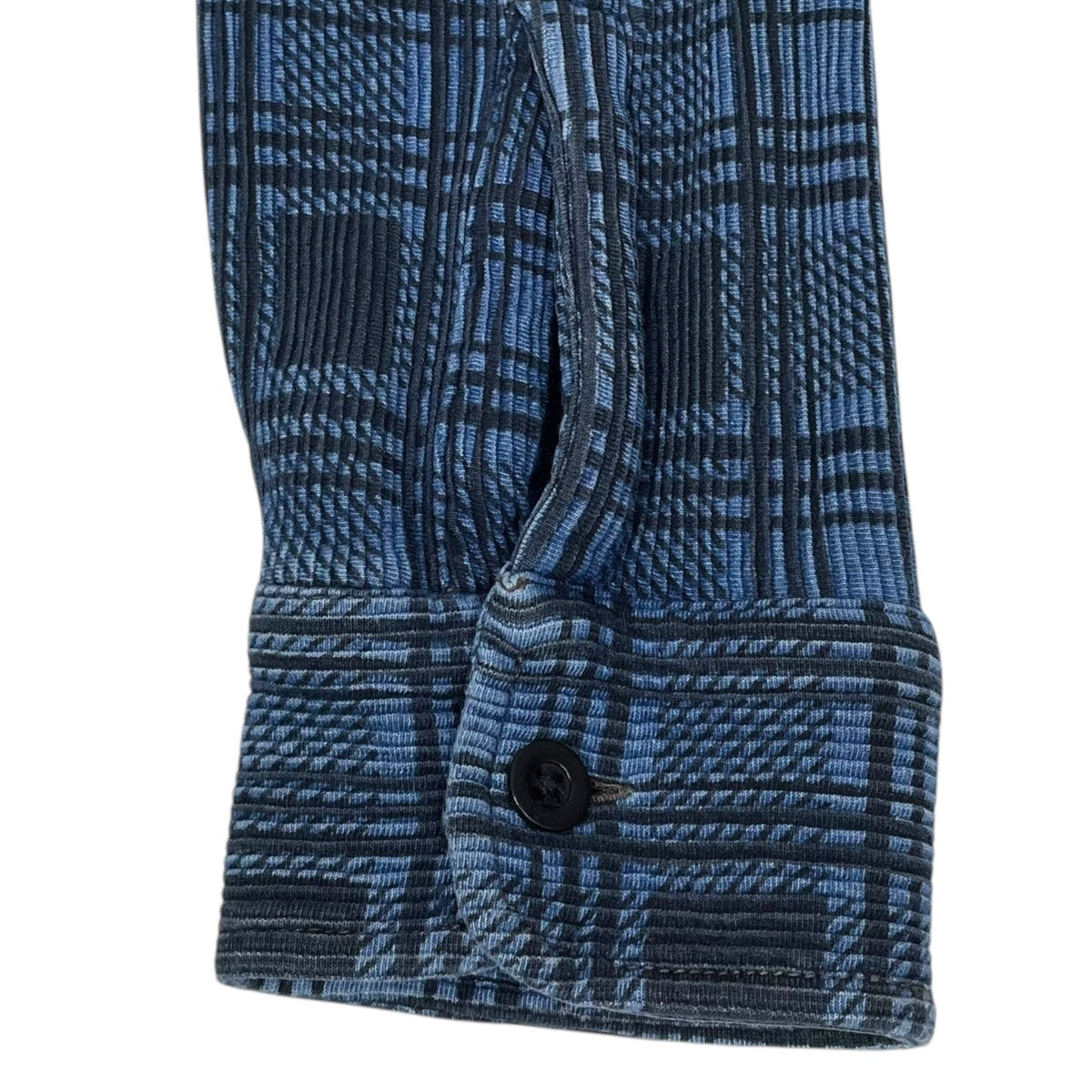 チェック柄シャツ KNIT PLAID WORKSHIRT ニットプレイドワークシャツ 782799959001