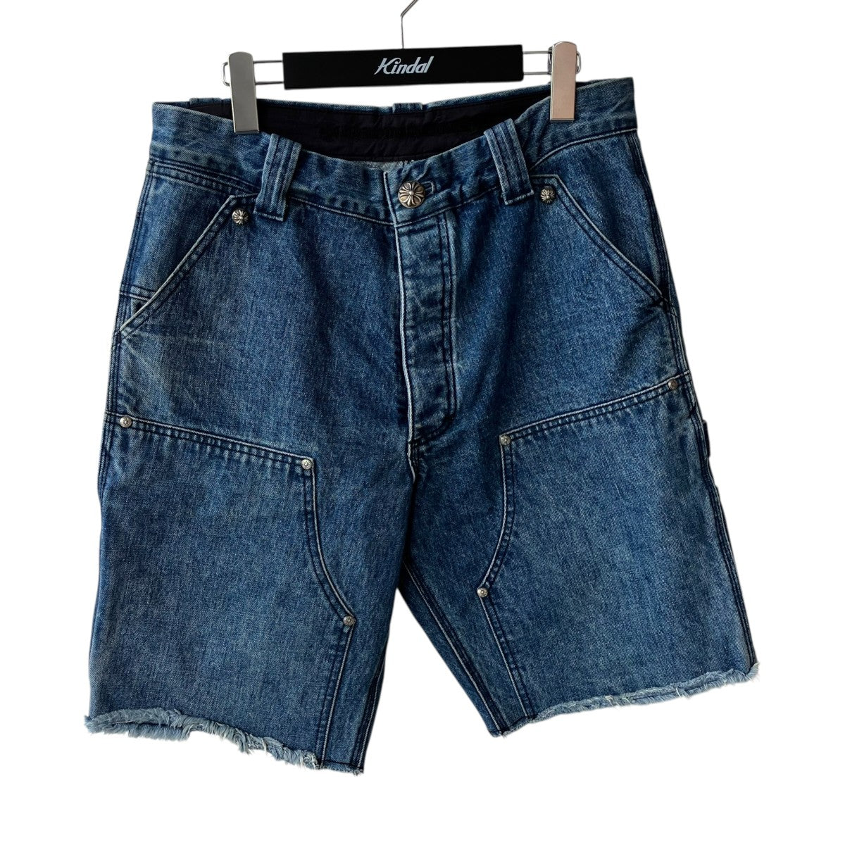 CHROME HEARTS DENIM CARPENTER SHORTSハーフパンツ 古着・中古-1枚目のアイテム画像