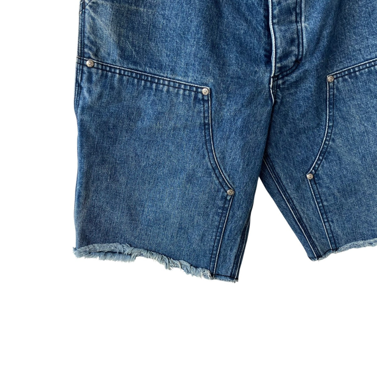 CHROME HEARTS DENIM CARPENTER SHORTSハーフパンツ 古着・中古-4枚目のアイテム画像