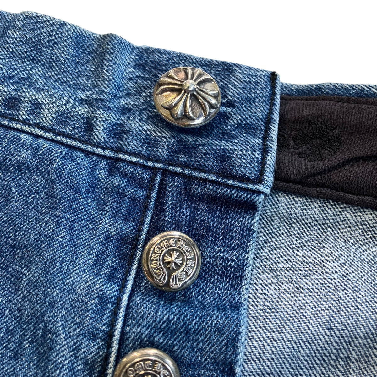 CHROME HEARTS DENIM CARPENTER SHORTSハーフパンツ 古着・中古-9枚目のアイテム画像