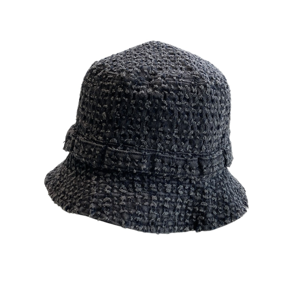Damaged Denim Jungle Bucket HatハットTN243WHWBK01