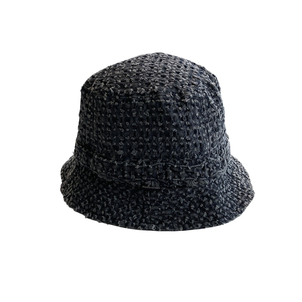 Damaged Denim Jungle Bucket HatハットTN243WHWBK01