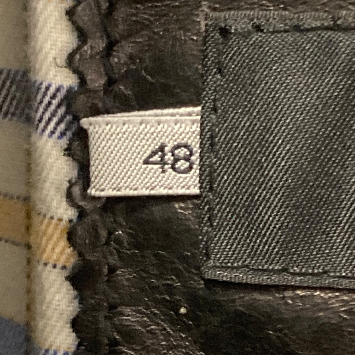 DSQUARED2(ディースクエアード) レザージャケット ブラック サイズ 48