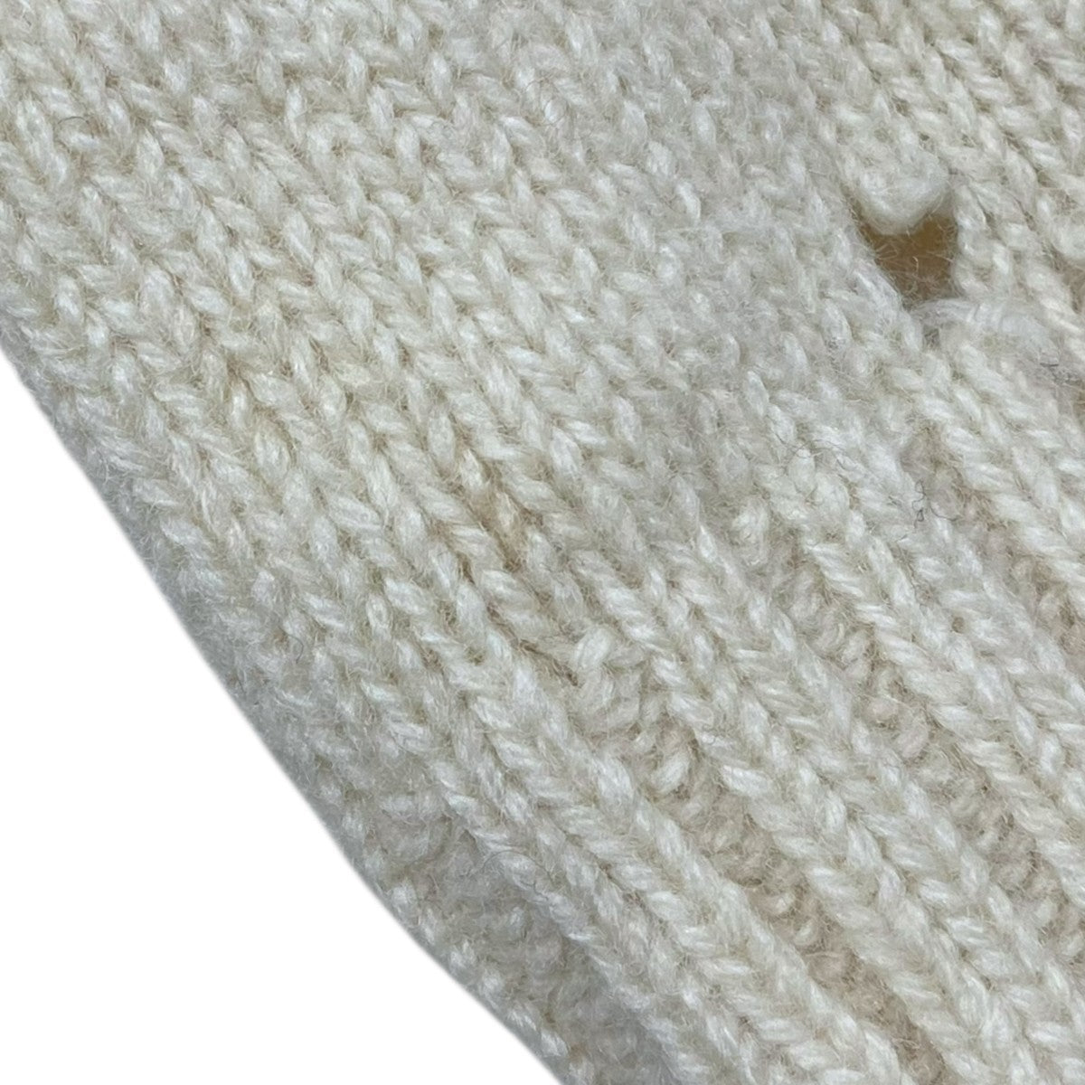 ダメージ加工ニットセーター 3G Crew neck damage knit 3ゲージクルーネックダメージニット US1925
