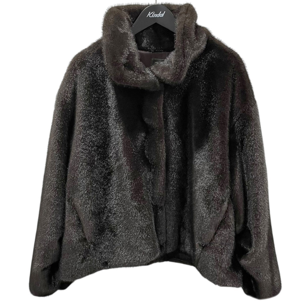 Noble(ノーブル) 25AW エコファースタンドカラーミドルブルゾン