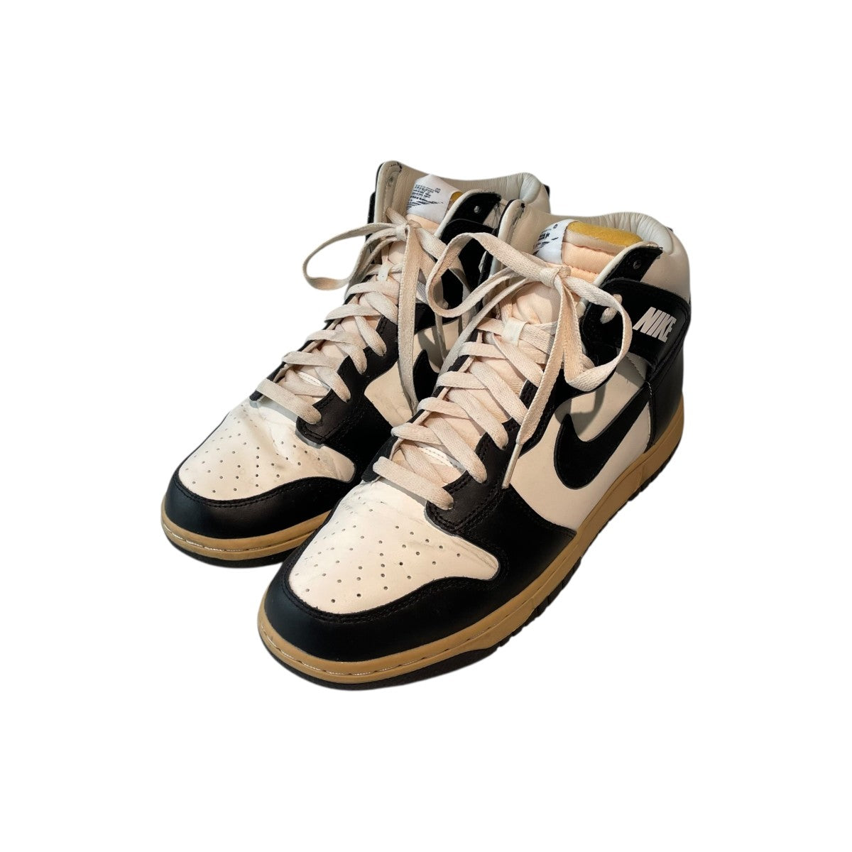 NIKE Dunk High Black and SailハイカットスニーカーDZ4732-133 古着・中古-1枚目のアイテム画像