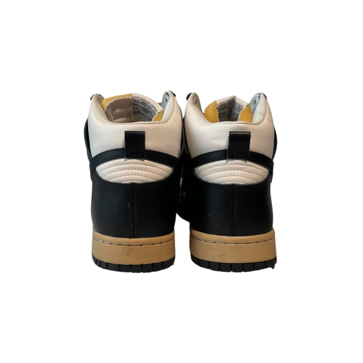 NIKE Dunk High Black and SailハイカットスニーカーDZ4732-133 古着・中古-4枚目のアイテム画像