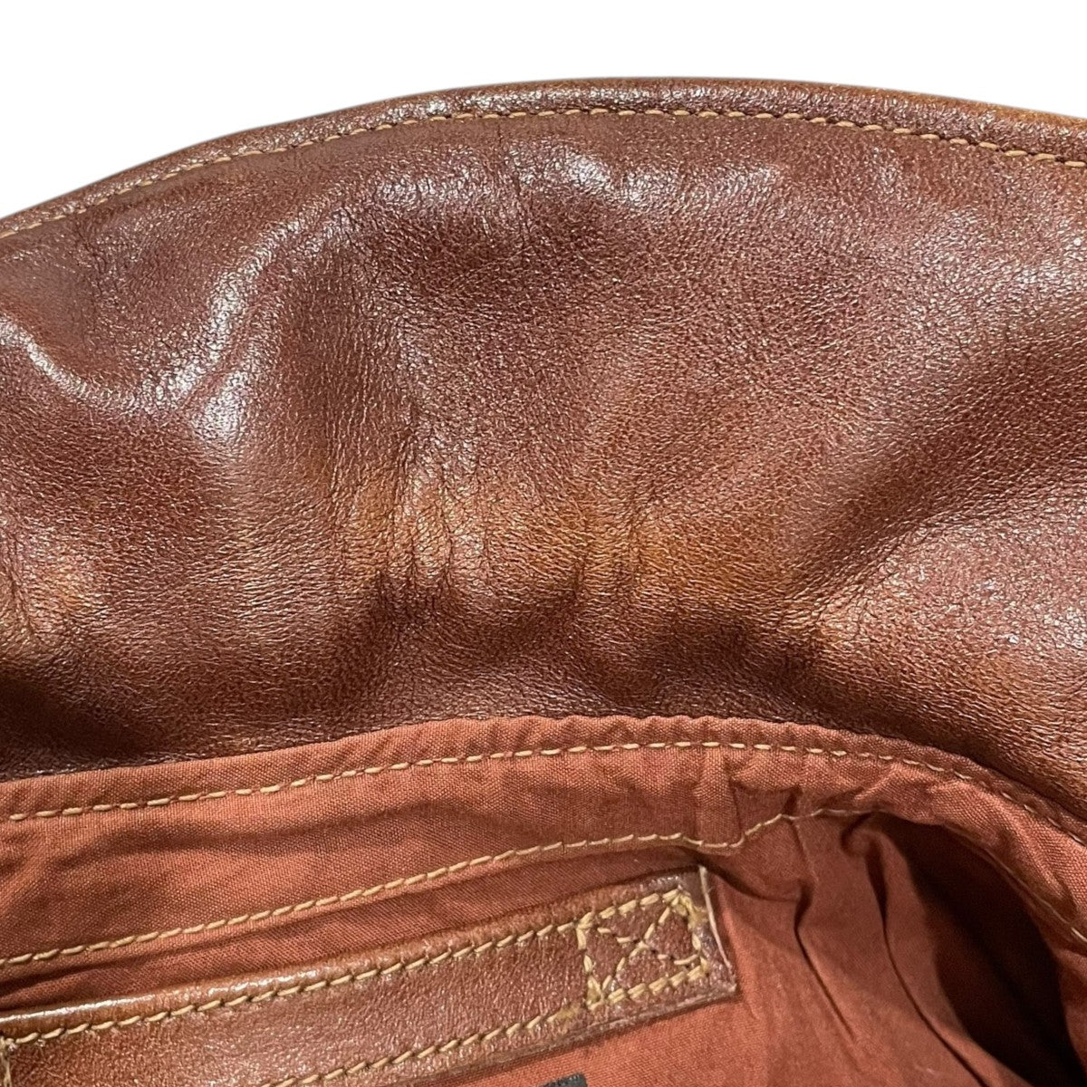 Buzz Rickson’s ジップアップレザージャケット Type A-2 leather flight jacket レサーフライトジャケット R80253／BR80408 古着・中古-7枚目のアイテム画像