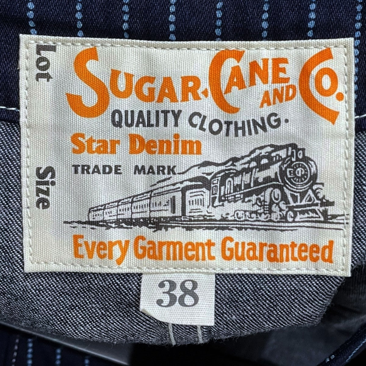 ウォバッシュストライプ柄ワークベスト 9oz． WABASH STRIPE WORK VEST