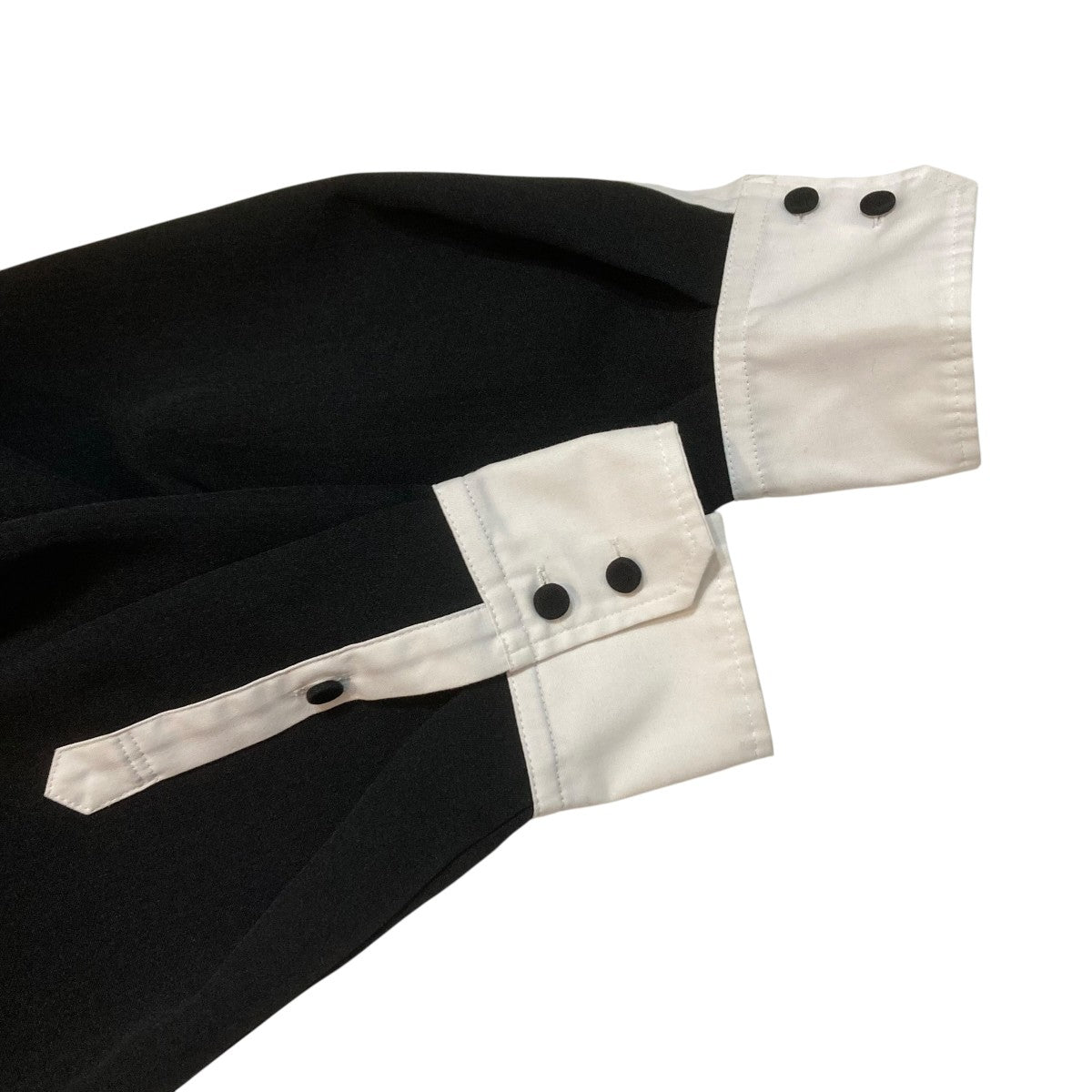 machatt ダブルクロスバイカラードレス 24020203 古着・中古-4枚目のアイテム画像