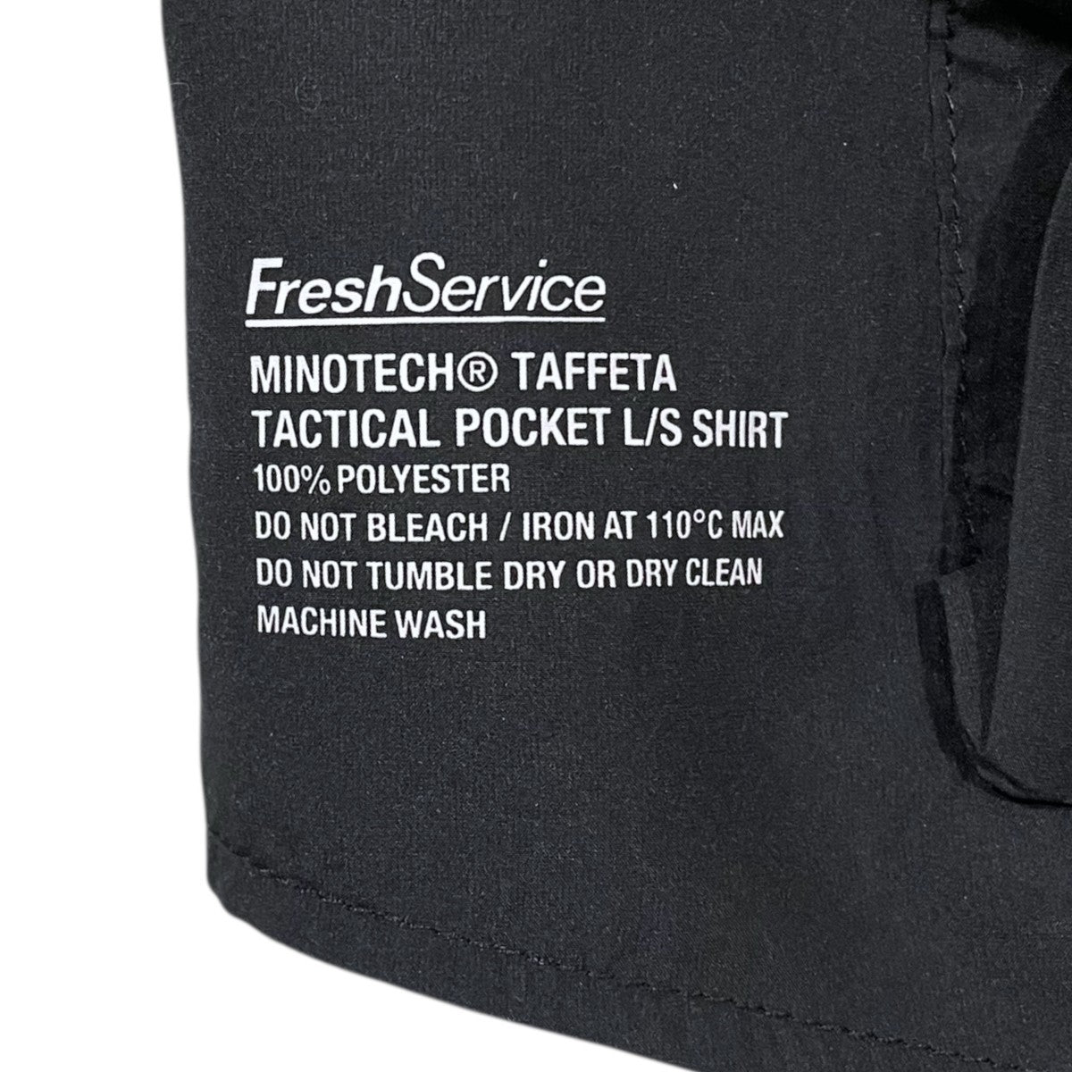 25SS 長袖シャツ MINOTECH TAFFETA TACTICAL POCKET L／S SHIRT ミノテックタフタ タクティカルポケット ロングスリーブシャツ FSC251-50234