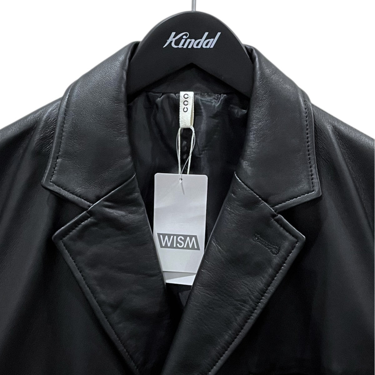 CCU(シーシーユー) 25AW レザージャケット DOUBLE BREASTED JKT ダブル