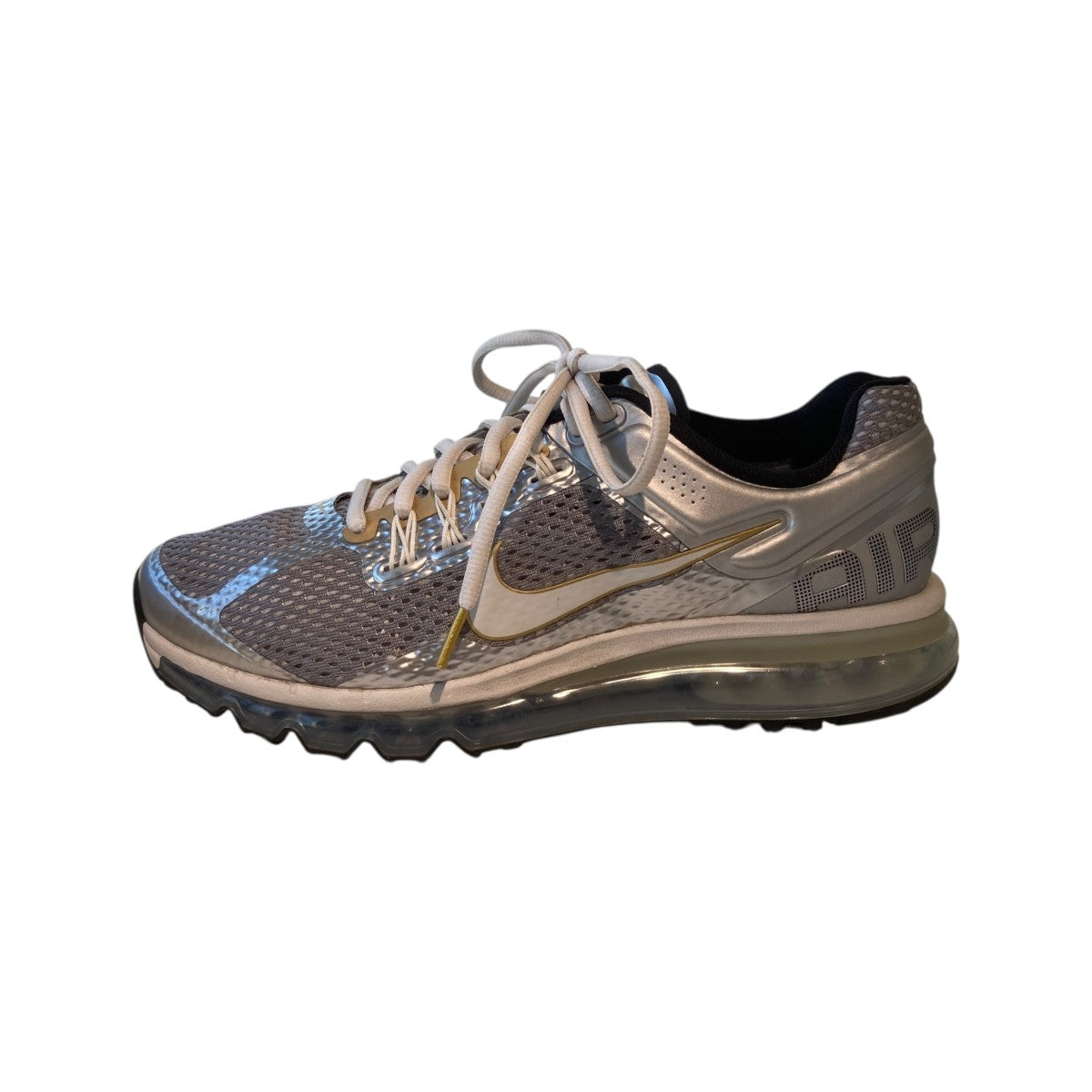 NIKE(ナイキ) Air Max 2013 Silver／Metallic Pewter／Metallic Gold