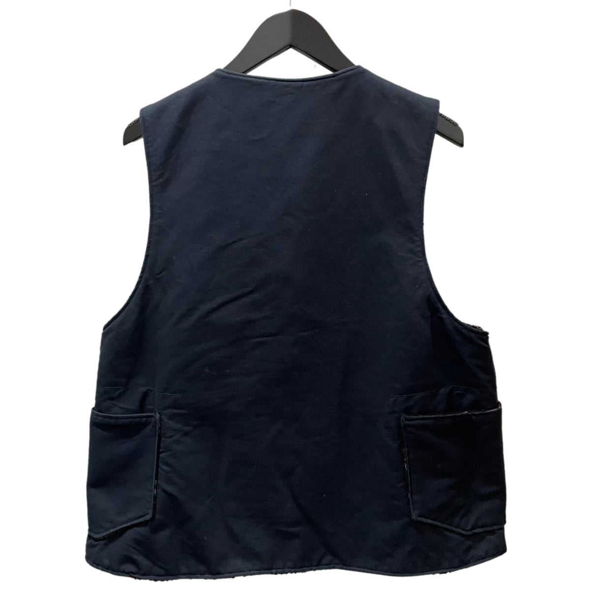 19AW リバーシブルベスト Over Vest Rug Jacquard オーバーベスト ラグジャガード