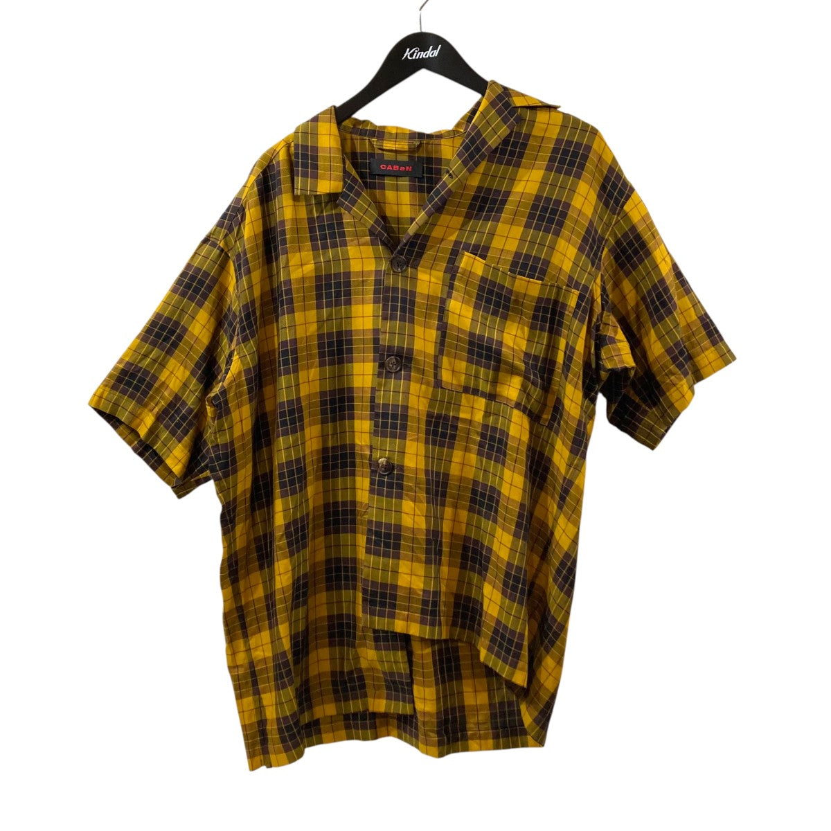 CABaN 半袖チェックシャツ59-05-11-05004 古着・中古-1枚目のアイテム画像