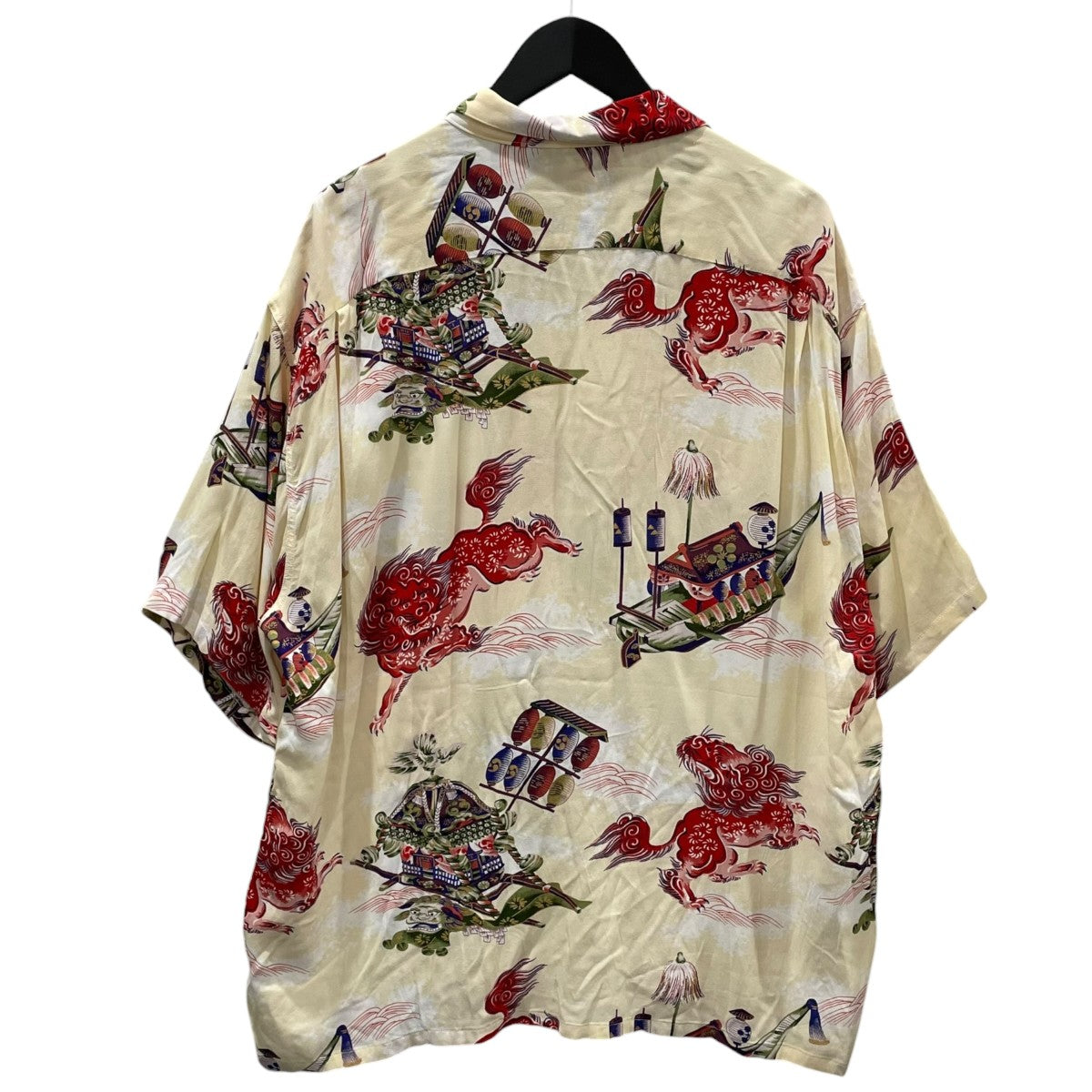 GOLD 24SS オープンカラー半袖シャツ RAYON HAWAIIAN SHIRT ORIENTAL FESTIVAL レーヨン・ハワイアンシャツ オリエンタル・フェスティバル GL39346 古着・中古-2枚目のアイテム画像