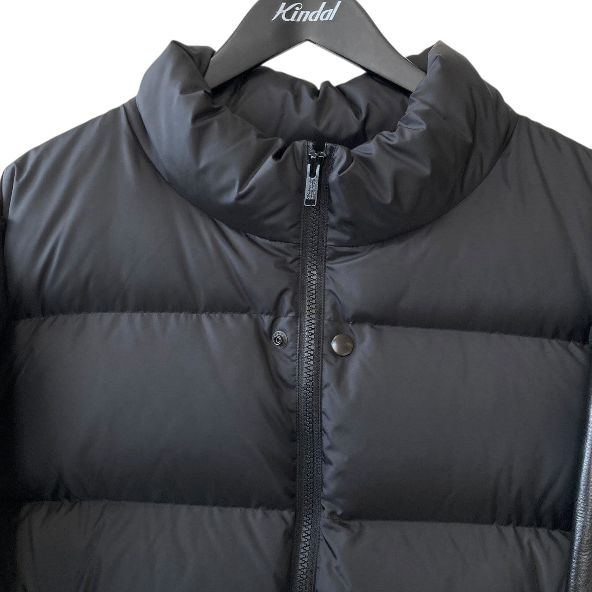 UNDERCOVER(アンダーカバー) レザースリーブダウンブルゾンUC2D9206-1