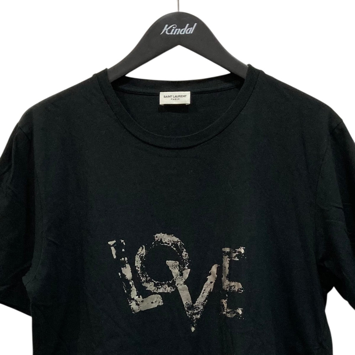 Saint Laurent Paris LOVE半袖Ｔシャツ585368 古着・中古-2枚目のアイテム画像