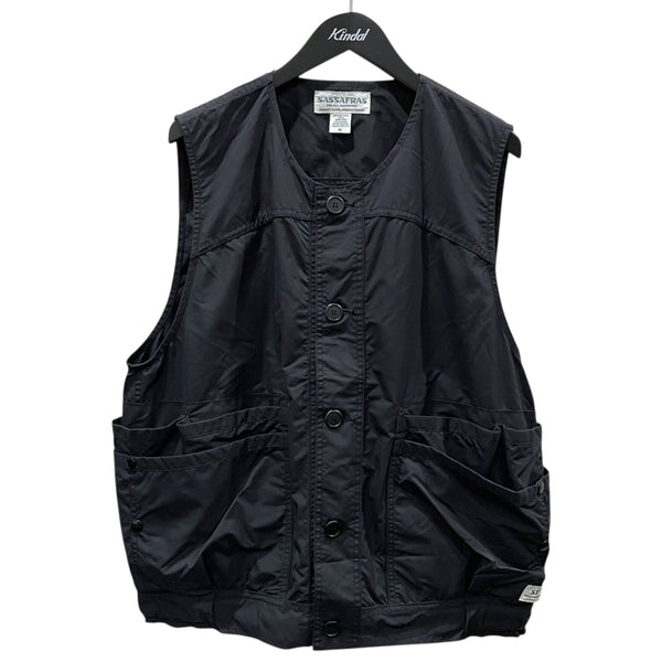 SASSAFRAS(ササフラス) ナイロンベスト Overgrown Hiker Vest オーバー