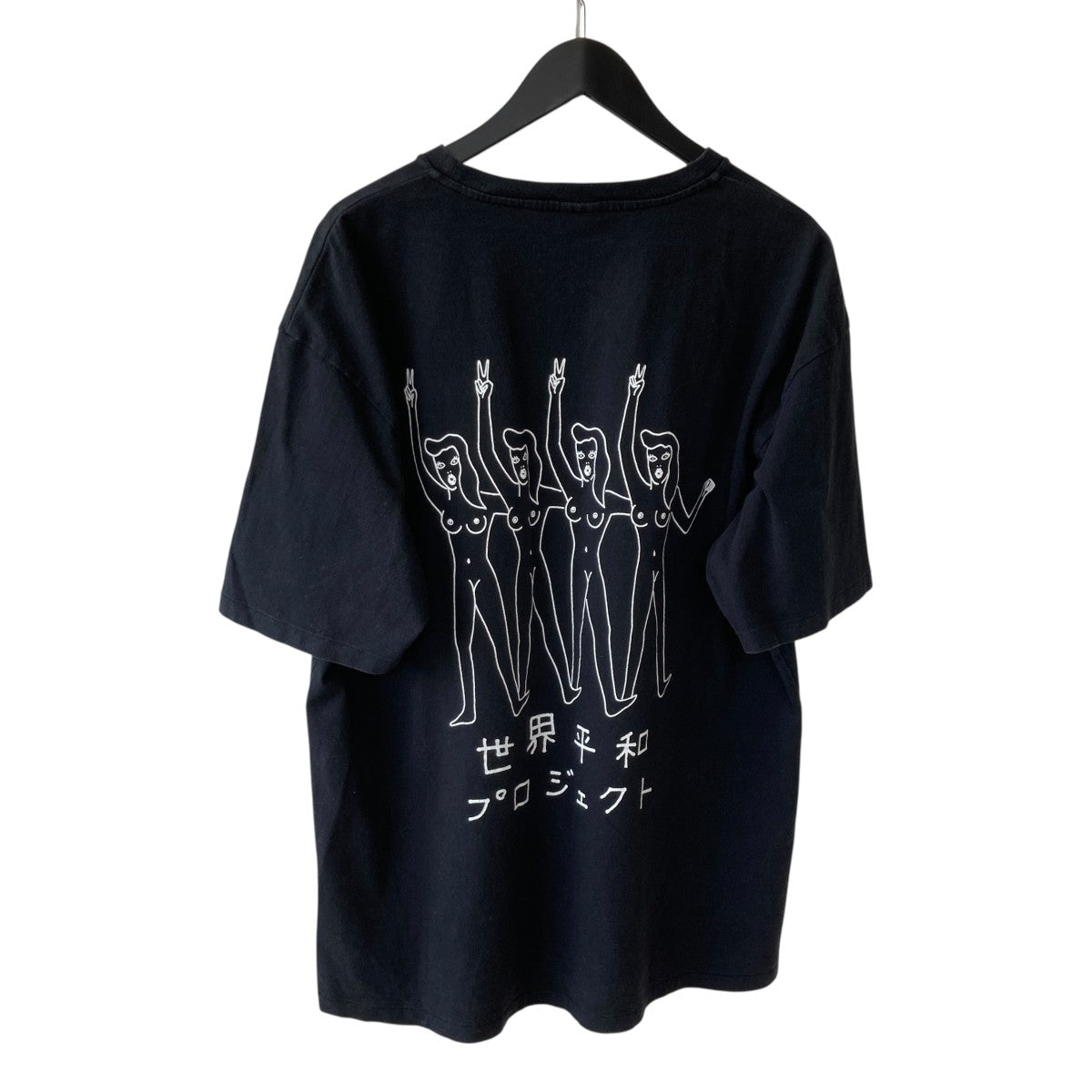WACKO MARIA 世界平和プロジェクトTシャツ 古着・中古-2枚目のアイテム画像